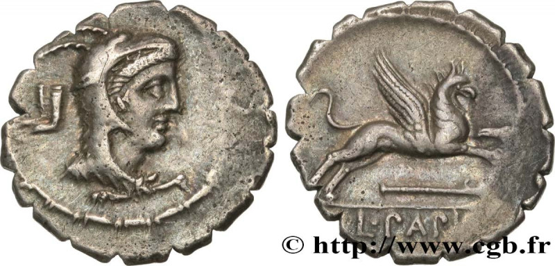 PAPIA
Type : Denier serratus 
Date : 79 AC. 
Mint name / Town : Rome 
Metal : si...