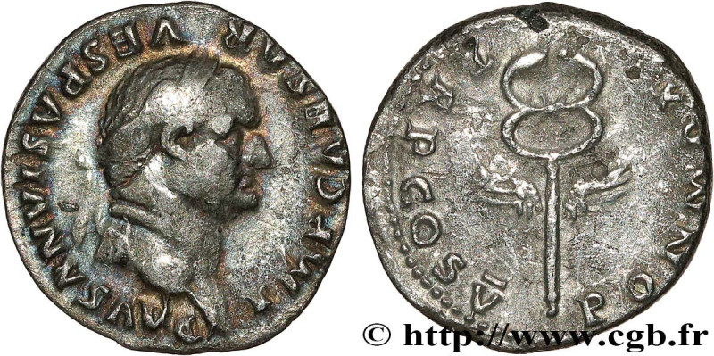 VESPASIAN
Type : Denier 
Date : 74 
Mint name / Town : Rome 
Metal : silver 
Mil...