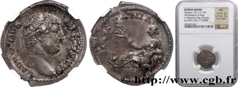 HADRIAN
Type : Denier 
Date : 136 
Mint name / Town : Rome 
Metal : silver 
Mill...