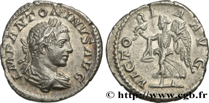 ELAGABALUS
Type : Denier 
Date : juillet - septembre 
Date : 219 
Mint name / To...