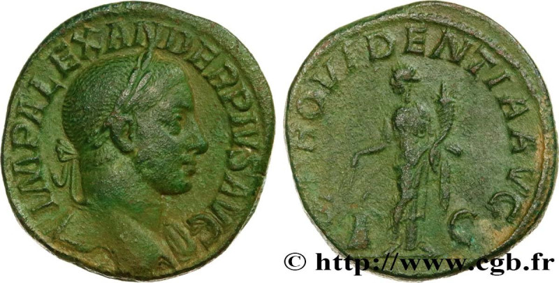 SEVERUS ALEXANDER 
Type : Sesterce 
Date : 234 
Mint name / Town : Rome 
Metal :...