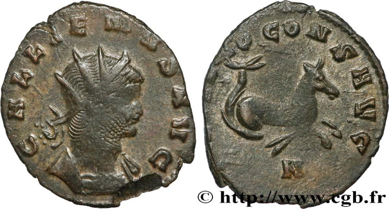 GALLIENUS
Type : Antoninien 
Date : 267-268 
Mint name / Town : Rome 
Metal : bi...