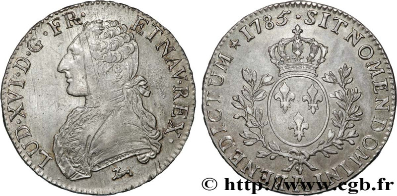 LOUIS XVI
Type : Écu dit “aux branches d'olivier” 
Date : 1785 
Mint name / Town...