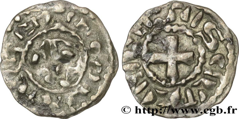 NIVERNAIS - COUNTY OF NEVERS - COINAGE IMMOBILIZED IN THE NAME OF LOUIS IV TRANS...