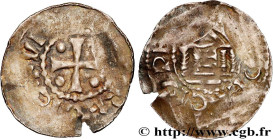 LORRAINE - HOLY EMPIRE AND BISHOPRIC OF METZ - THIERRY II AND HENRI II, 49th bishop
Type : Denier 
Date : c. 1006-1014 
Date : n.d. 
Mint name / Town ...