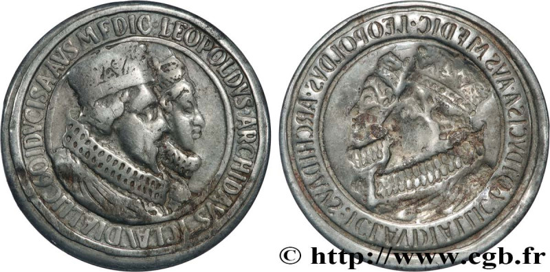 AUSTRIA - COUNTY OF TYROL - LEOPOLD V AND CLAUDIA OF MEDICIS
Type : Médaille, Ma...