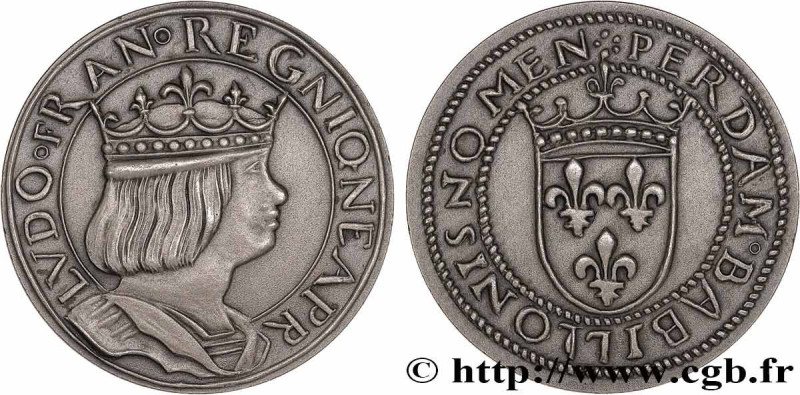 ITALY - NAPLES - LOUIS XII
Type : Essai de métal (argent) et de module au type d...