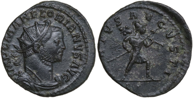 Florian (276 AD). BI Antoninianus, Rome mint. Obv. IMP C MAN FLORIANVS AVG. Radi...