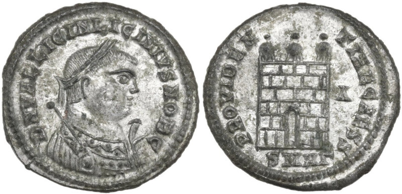 Licinius II Caesar (317-324). AE Follis, Heraclea mint, c. 320 AD. Obv. D N VAL ...