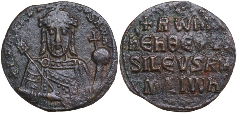 Constantine VII (913-959) and Romanus I (920-944). AE Follis, Constantinople min...