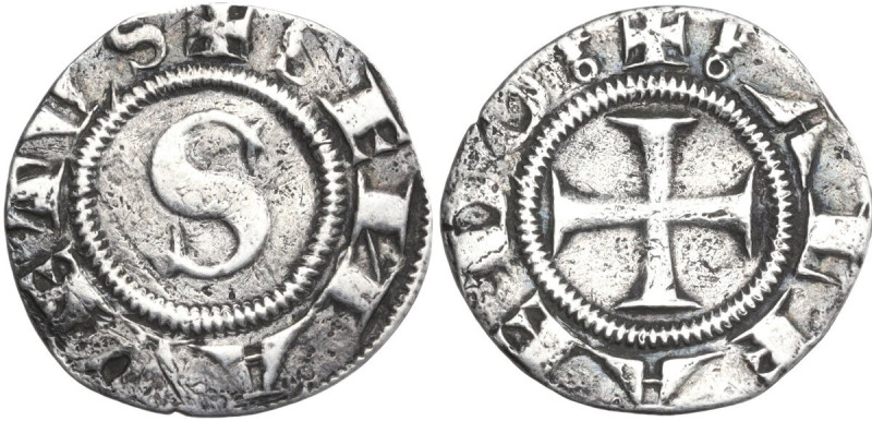 Siena. Repubblica (1180-1390). Grosso, simbolo chiavi. CNI 59/60; MIR (Toscana, ...