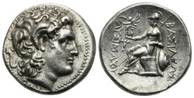 KINGS OF THRACE. Lysimachos, 305-281 BC. Tetradrachm (Silver, 28 mm, 17.05 g). Sestos, circa 297-281 BC. Diademed head of Alexander the Great to right...