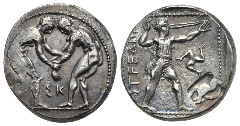 PAMPHYLIA. Aspendos. Circa 380/75-330/25 BC. Stater (Silver, 21.85 mm, 10.94 g)....