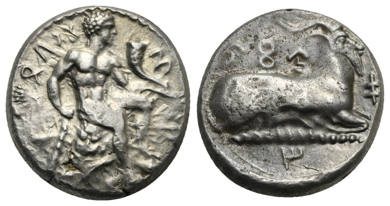 CYPRUS. Salamis. Evagoras I, circa 411-374 BC. Stater (Silver, 22 mm, 11.04 g). ...