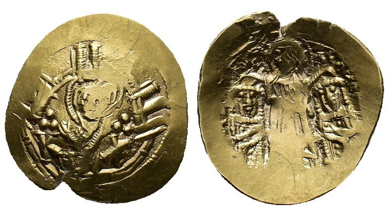 Andronicus II Paleologus, 1282-1328, with Andronicus III. Hyperpyron, (Gold, 24....