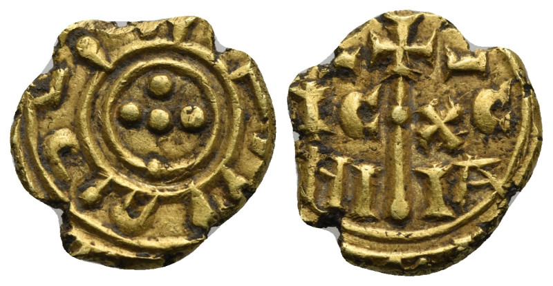 Kingdom of Sicily. Federico II, 1197-1250. Tarì (Gold, 11.40 mm, 1.24 g). uncert...