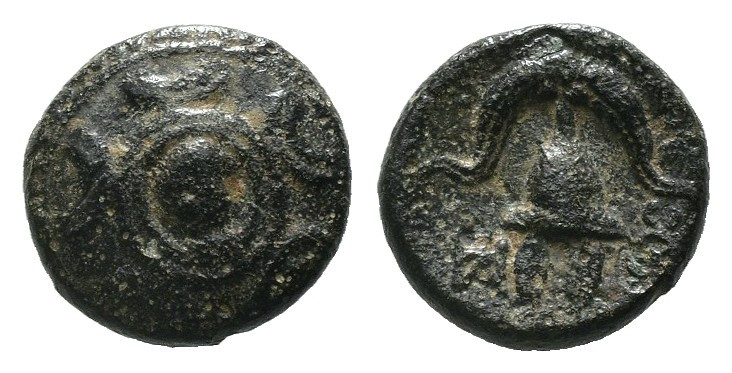 Weight 1.86 gr - Diameter 12 mm 
Greek bronze coin