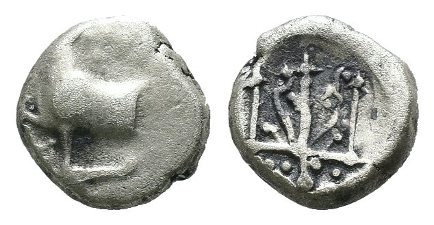 Weight 1.77 gr - Diameter 10 mm 
Greek silver coin