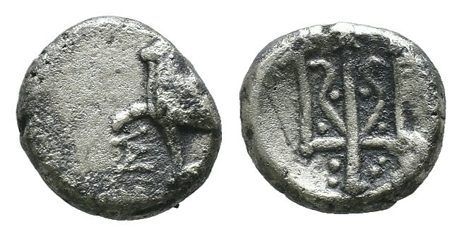 Weight 1.87 gr - Diameter 11 mm 
Greek silver coin