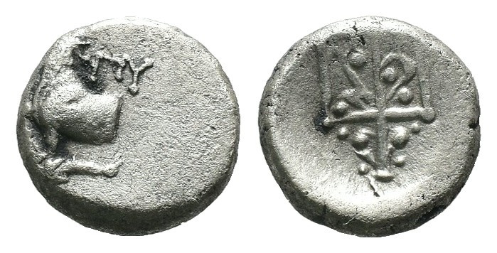 Weight 1.91 gr - Diameter 11 mm 
Greek silver coin