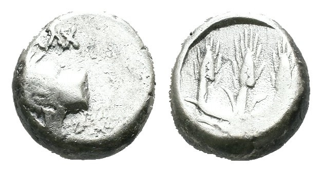 Weight 2.04 gr - Diameter 11 mm 
Greek silver coin