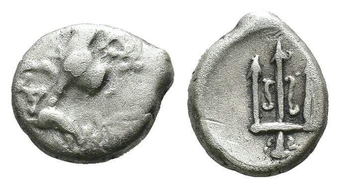 Weight 1.83 gr - Diameter 13 mm 
Greek silver coin