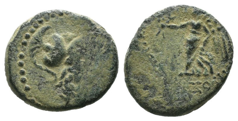 Weight 8.19 gr - Diameter 22 mm 
Greek bronze coin