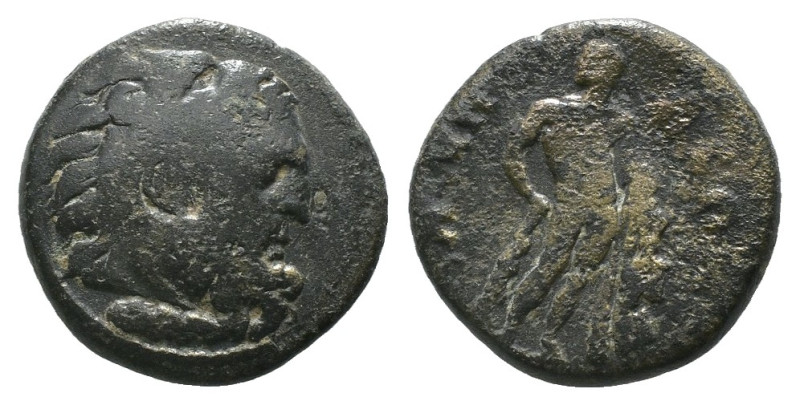 Weight 3.75 gr - Diameter 17 mm 
Greek bronze coin