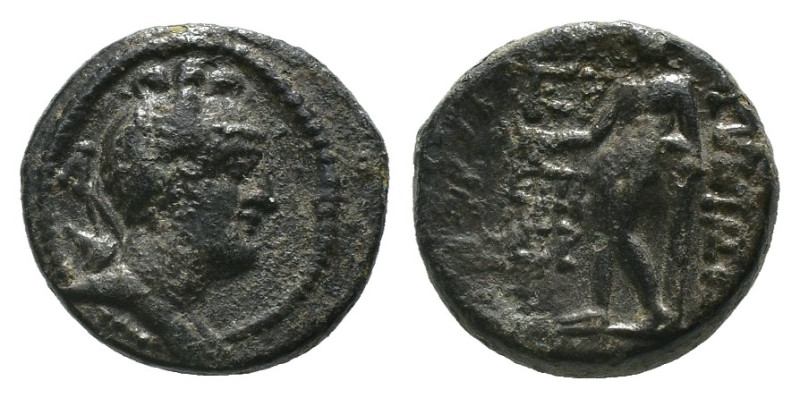 Weight 3.46 gr - Diameter 15 mm 
Greek bronze coin