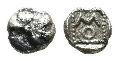 Weight 0.21 gr - Diameter 6 mm 
Greek silver coin