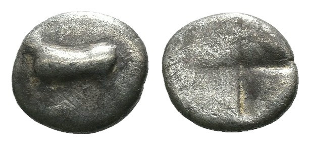 Weight 0.83 gr - Diameter 11 mm 
Greek silver coin