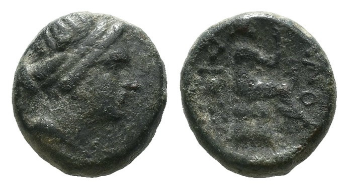 Weight 2.29 gr - Diameter 12 mm 
Greek bronze coin