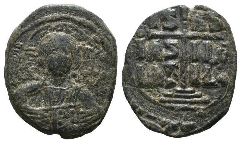 Weight 9.31 gr - Diameter 25 mm 
Byzantine bronze coin