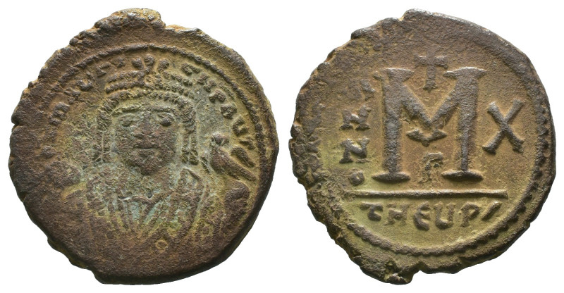 Weight 12.55 gr - Diameter 28 mm 
Byzantine bronze coin