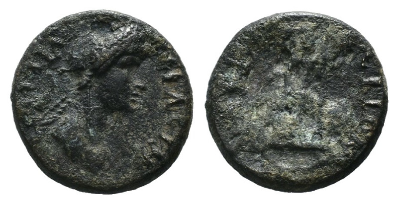 Weight 2.62 gr - Diameter 16 mm 
Greek bronze coin