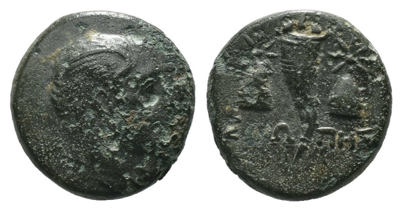 Weight 3.82 gr - Diameter 15 mm 
Greek bronze coin