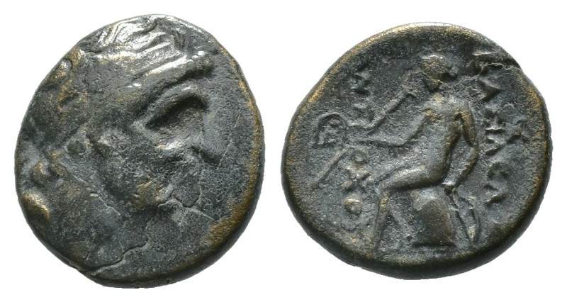 Weight 3.76 gr - Diameter 16 mm 
Greek bronze coin