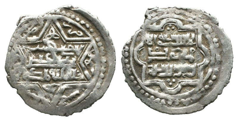 Weight 1.73 gr - Diameter 20 mm 
Islamic silver coins