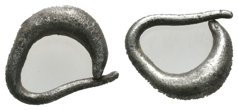 Weight 1.53 gr - Diameter 14 mm Ancient Silver. Sold as seen.