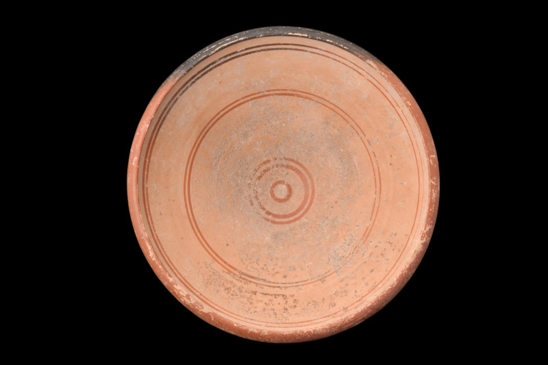 ETRUSCAN POTTERY BOWL

 Ca. 500-400 BC
 A pottery bowl of Etruscan origin, cr...