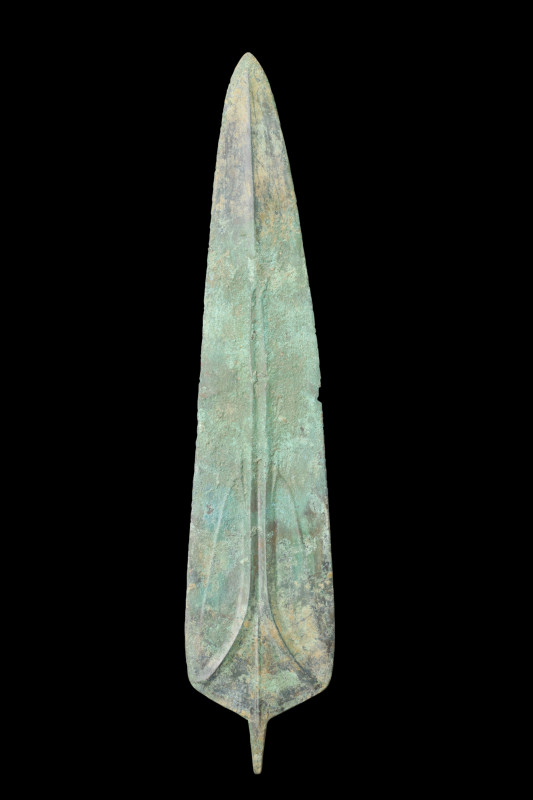 ANCIENT BRONZE SWORD

 Western Asiatic/Aegan, ca. 1200-700 BC
 A fine example...