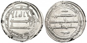 ABBASID, AL-RASHID (170-193h), Dirham, ‘al-Muhammadiya’ (i.e. Bajunays) 183h. Reverse:, citing Sallam and Mahbub. Weight: 2.77g. Good very fine and ex...