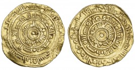 FATIMID, AL-MUSTANSIR (427-487h), Dinar, Filastin 443h. Weight: 3.11g Reference: Nicol 2071. Edge a little ragged, almost very fine and very rare
VAT...