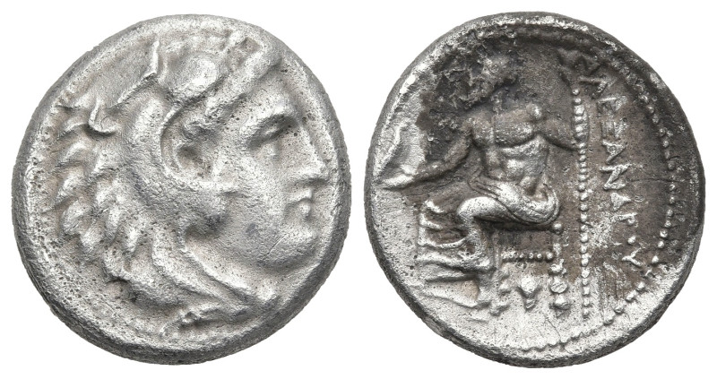 Greek
KINGS of MACEDON. Alexander III 'the Great' (336-323 BC).
AR Drachm (16....