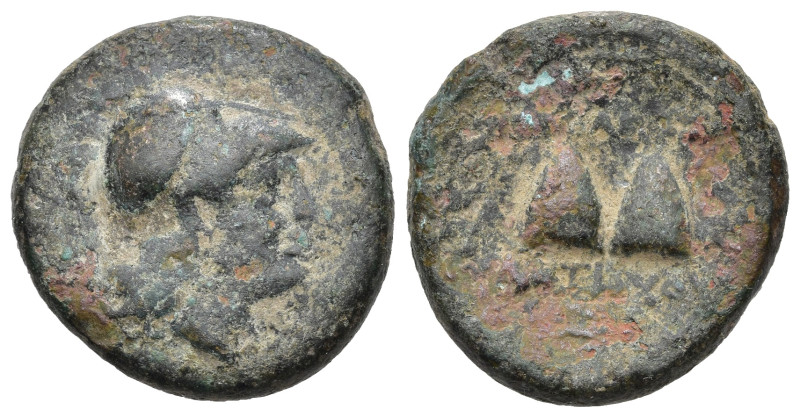 Greek
SELEUKID KINGS of SYRIA. Antiochos I Soter (281-261 BC). Tarsos
AE Brozn...