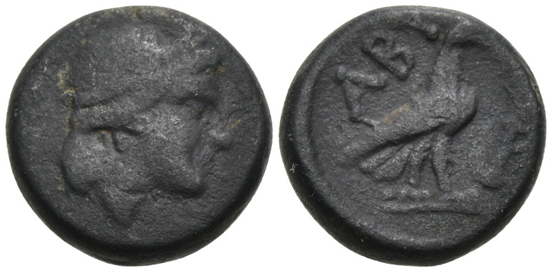 Greek
TROAS. Abydos. (Circa 4th-3rd centuries BC).
AE Bronze (13mm 2.89g)