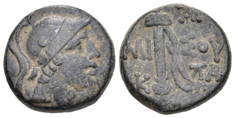 Greek
PONTOS. Amisos. Struck under Mithradates VI Eupator (Circa 111-105 or 95-...