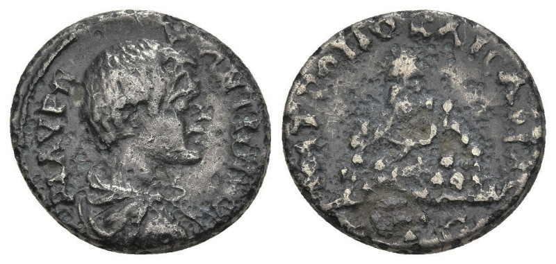 Roman Provincial
CAPPADOCIA. Caesarea. Caracalla, as Caesar (196-198 AD).
AR D...