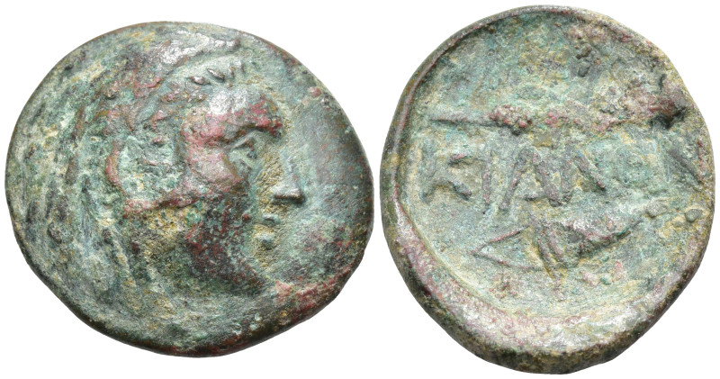 Greek
BITHYNIA. Kios. (Circa 270-240 BC)
AE Bronze (27.09mm 5.36g)