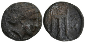 Greek
MYSIA. Kyzikos. (Circa 250-150 BC)
AE Bronze (10.5mm 1.27g)